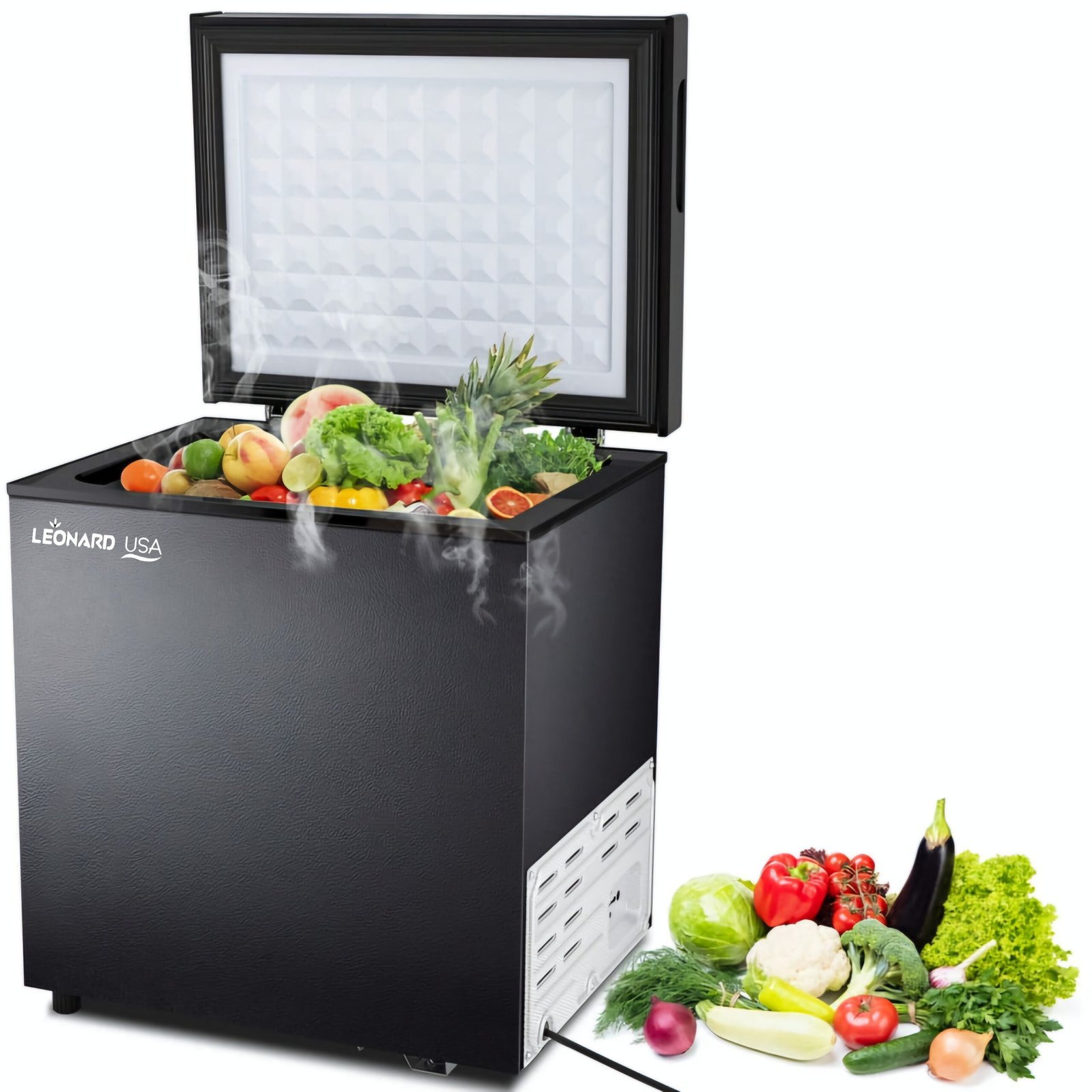 LEONARD USA 110L SS Finish Inner cabinet Deep Freezer , Based on American Technology